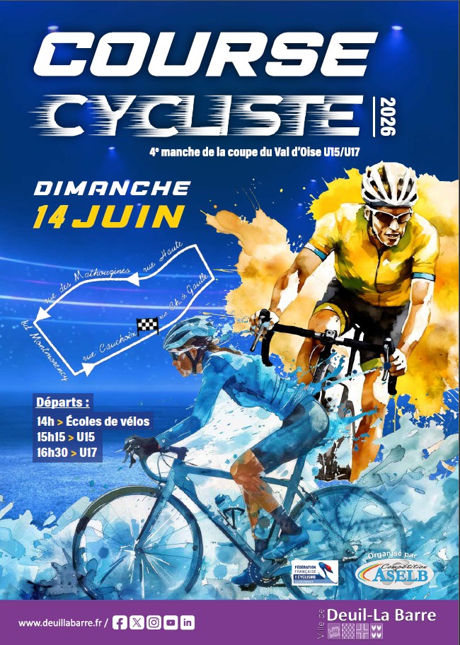 Lire la suite à propos de l’article 14 juin prix cycliste de la ville de Deuil-la-Barre